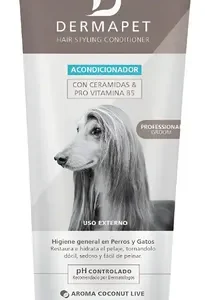 Dermapet Acondicionador Enjuague Hair Styling 250ml Perro Coco