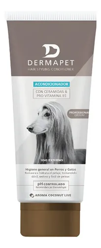 Dermapet Acondicionador Enjuague Hair Styling 250ml Perro Coco