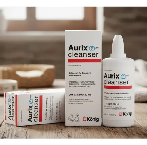 Aurix Cleanser Limpia Oidos Perros Gatox 120ml - Konig - Image 2