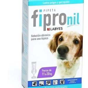 Pipeta Fipro Perros 11 A 20 Kg Pulgas Garrapatas Mosquitos Naranja