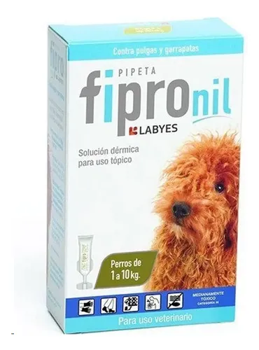 Pipeta Para Perros Pequeños Labyes Fipro 1 A 10 Kg Pack X3 Fipro Hasta 10kg X3 Unidades - Image 2