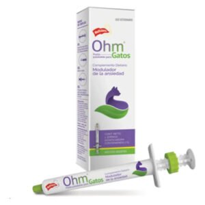 Ohm Pasta Palatable Modulador De La Ansiedad Para Gatos X7 G