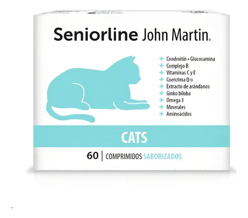 Seniorline Gatos Condroprotector Antioxidante Premium 60comp