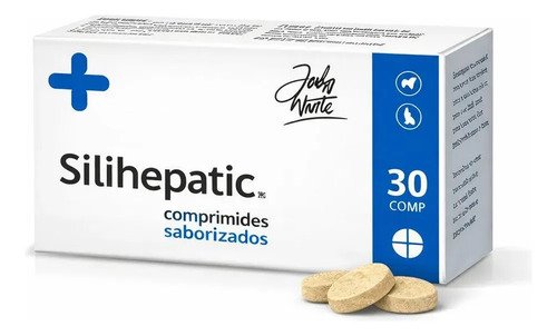 Silihepatic Hepatoprotector Para Perros Gatos 30 Comp
