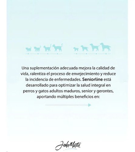 Seniorline Gatos Condroprotector Antioxidante Premium 60comp - Image 4