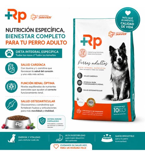 Alimento Rp Perro Adulto X2kg Salud Renal Cardiaco Articular - Image 2