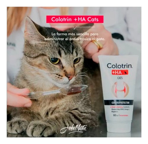 Colotrin Ha Gatos Condroprotector Palatable Pasta 80grs - Image 4