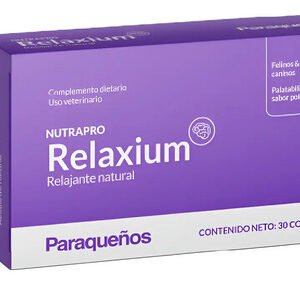 Nutrapro Relaxium Calmante Natural X 30 Comp Perro Gato