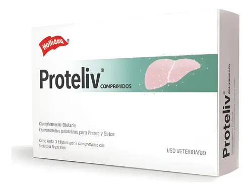 Proteliv Complemento Perro Gato X 21 Compr Hepatoprotector