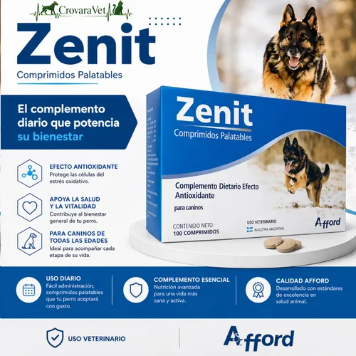Zenit Suplemento Antioxidante Resveratrol Vitamina E Perros - Image 4
