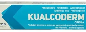 Kualcoderm 40gr Crema Perros Gatos Antimicotica Cicatrizante