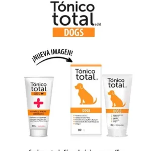 Complejo Vitaminico Tonico Total Palatable Perro 80grs