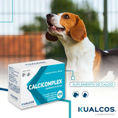 Calcicomplex 30 Comprimidos Suplemento De Calcio Perro Gato - Image 4