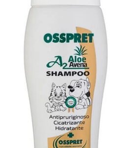 Shampoo Para Perros Y Gatos Osspret Aloe Y Avena 250 Ml Aloe Vera