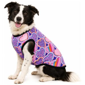 Ropa Friza Polar Reforzado Perros Gatos Talles 1 Al 12 Corazones Cool Talle 9
