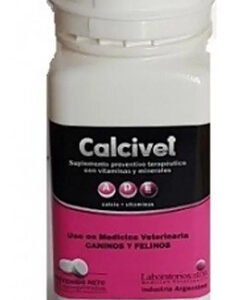 Calcivet Forte X50 Comprimidos Suplemento Barf Perros Gatos