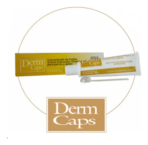 Derm Caps Complejo Vitaminico Manto Pelaje Perro Gato 30grs - Image 4