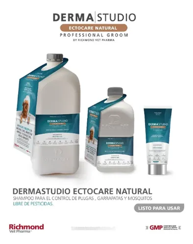 Shampoo Dermapet Pulgas Garrapatas 250 Ml Perros Y Gatos Coco - Image 5
