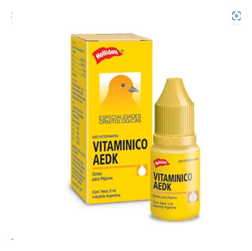 Vitamina Vitamínico Aedk A E D K Aves Pajaros Canarios 5ml - Image 5