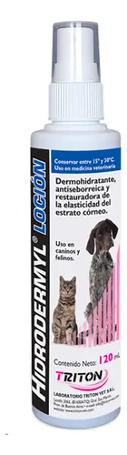 Hidrodermyl Loción Hidratante Antiseborreico Perros Y Gatos Agua