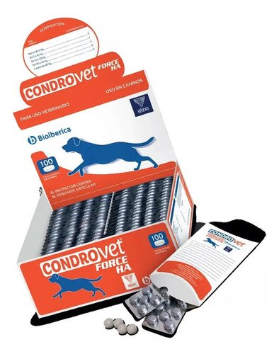 Condrovet Force Ha X 10 Comprimidos Perros Condroprotector - Image 2