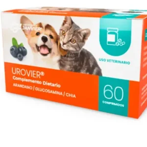 Urovier X 60 Comp Janvier Suplemento Perros Gatos