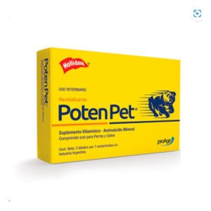 Poten Pet Revitalizador Perro Gato X21 Comprimidos Hollidays