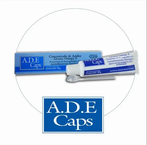 Ade Caps Complejo Vitaminic Manto Pelaje Perro Gato 30grs X2 - Image 3