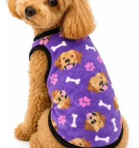 Ropa Friza Polar Reforzado Perros Gatos Talles 1 Al 12 Perrito C/huesos Talle 7