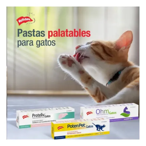 Poten Pet Pasta Gatos Suplemento Revitalizante Vitaminas 7gr - Image 5