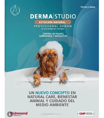 Shampoo Dermapet Pulgas Garrapatas 250 Ml Perros Y Gatos Coco - Image 4