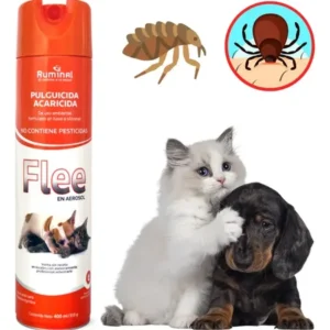 Flee Pulguicida Acaricida Aerosol Control Pulgas Ambiente