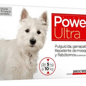 Pipeta Power Ultra Perro 5 A 10 Kg Pulgas Garrapatas Moscas Agua