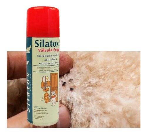 Silatox Fogger Aerosol 250ml Pulgas Pulguicida Ambiente - Image 4
