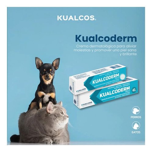 Kualcoderm Crema Kualcos Antimicótica 40g Perros/gatos - Image 5