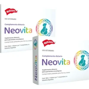 Neovita 21 Comprimidos Vitaminas Perros Gatos Pack X 2