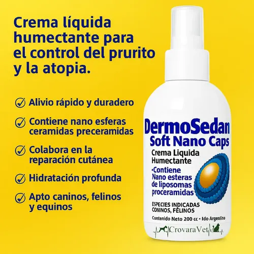 Dermosedan Soft Nano Caps 200ml Alivio De Picazón Y Atopía Agua - Image 2