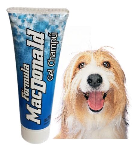 Shampoo Para Perros Formula Macdonald Con Gel Y Fragancia Neutra De 200 Gr - Image 4