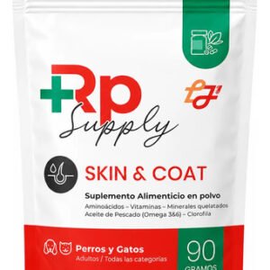Suplemento Polvo Rp Skin & Coat 90 Gr Omega 3 Y 6 Perro Gato
