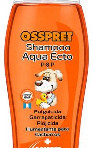 Shampoo Osspret Aqua Ecto Pulguicida Para Perros X 250 Ml Neutro