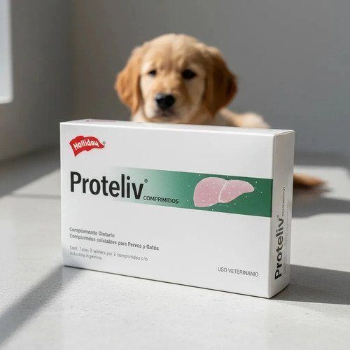 Proteliv, Protector Hepatico 21 Tab. Perro Y Gato, Holliday - Image 4