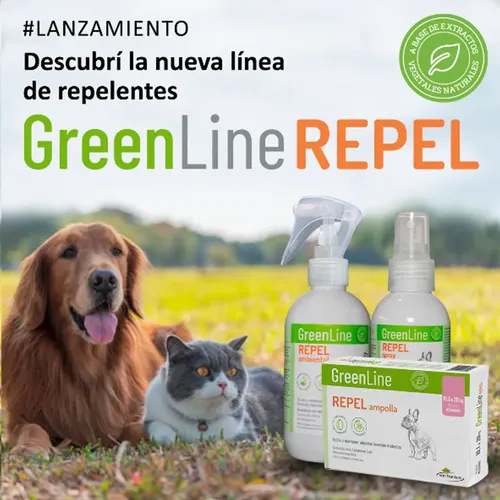 Greenline Spray Natural Repel 125ml Pulga Mosquito Garrapata Verde Claro - Image 4