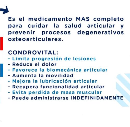 Condrovital Suplemento Articular Condroprotector Perro Gato - Image 6