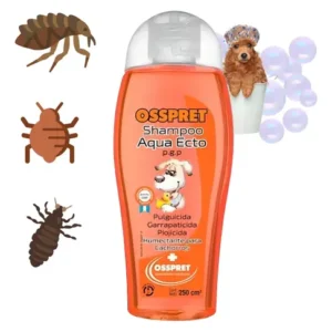 Shampoo Osspret Pulguicida Garrapaticida Cachorros 250 Ml Neutro