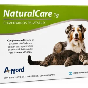 Suplemento Natural Care 1 Grs X 30 Comprimidos Perros Gatos