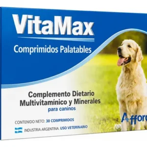 Suplemento Vita Max 2 Grs X30 Comprimidos Perros Vitaminas