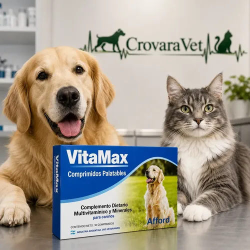 Suplemento Vita Max 2 Grs X30 Comprimidos Perros Vitaminas - Imagen 5
