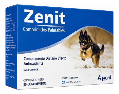 Zenit Suplemento Antioxidante Resveratrol Vitamina E Perros
