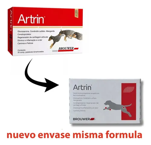 Artrin Condroprotector Para Perros Y Gatos X 30 Comprimidos - Image 2