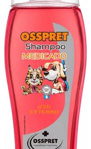 Shampoo Para Perros Y Gatos Osspret Medicado 250 Ml Coco